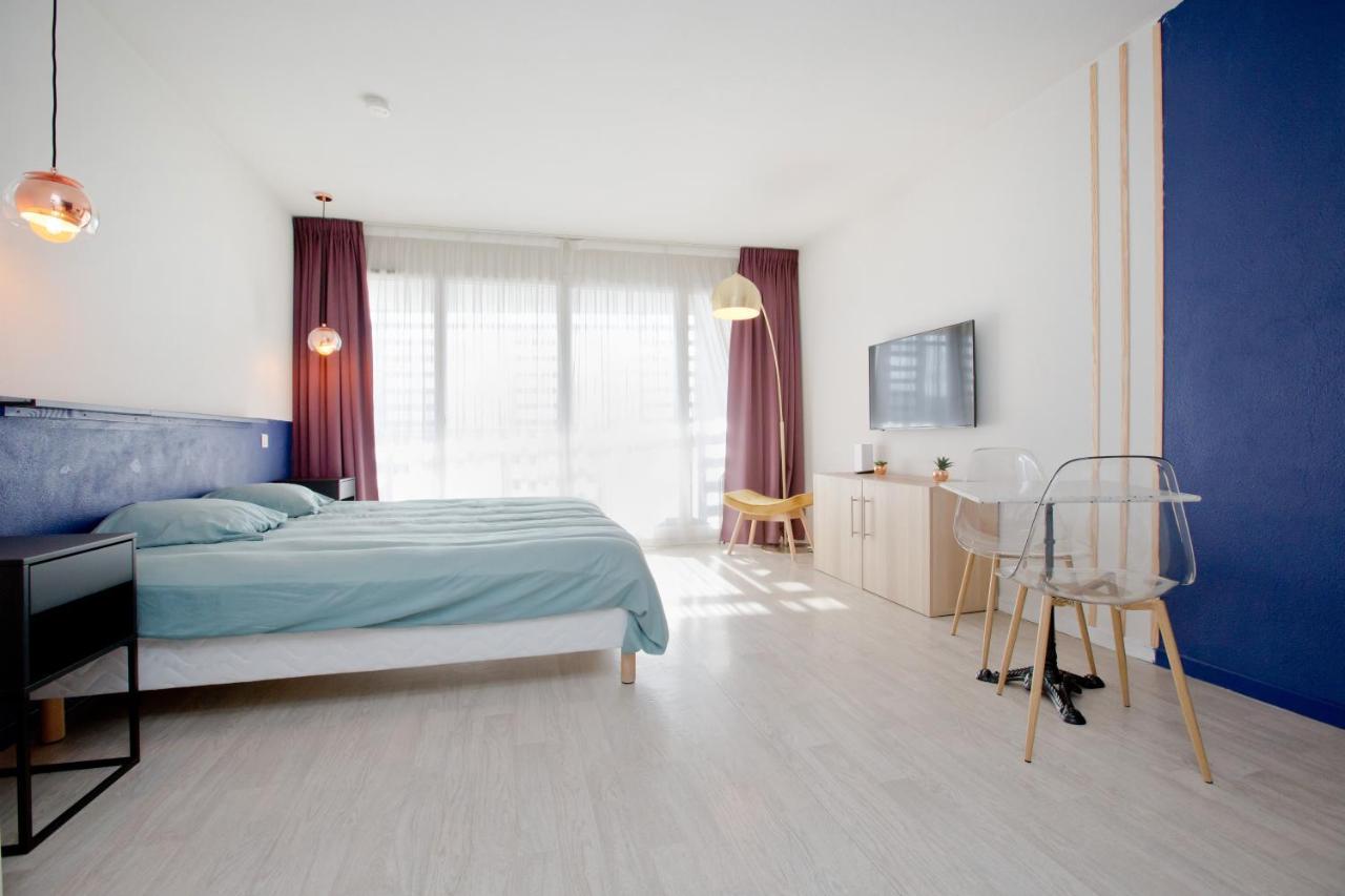 Grand Studio Avec Climatisation, Balcon Proche Gare Centre Ville Lourdes Ngoại thất bức ảnh
